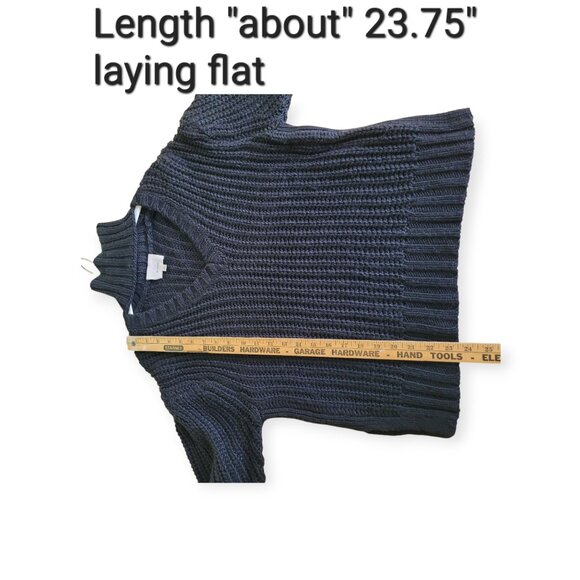 Cinq à Sept Adia Black Ribbed Turtleneck Sweater XS - Picture 5 of 9